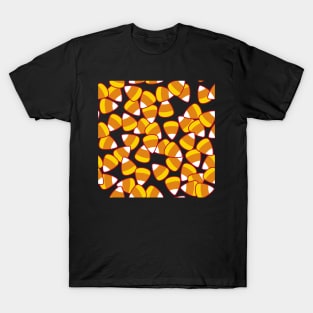 Another Candy Corn Tile (Black) T-Shirt